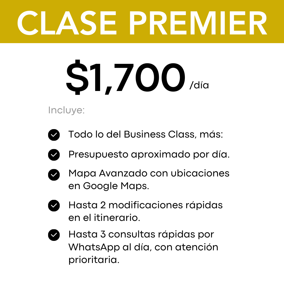 ¿Qué es Clase Premier?