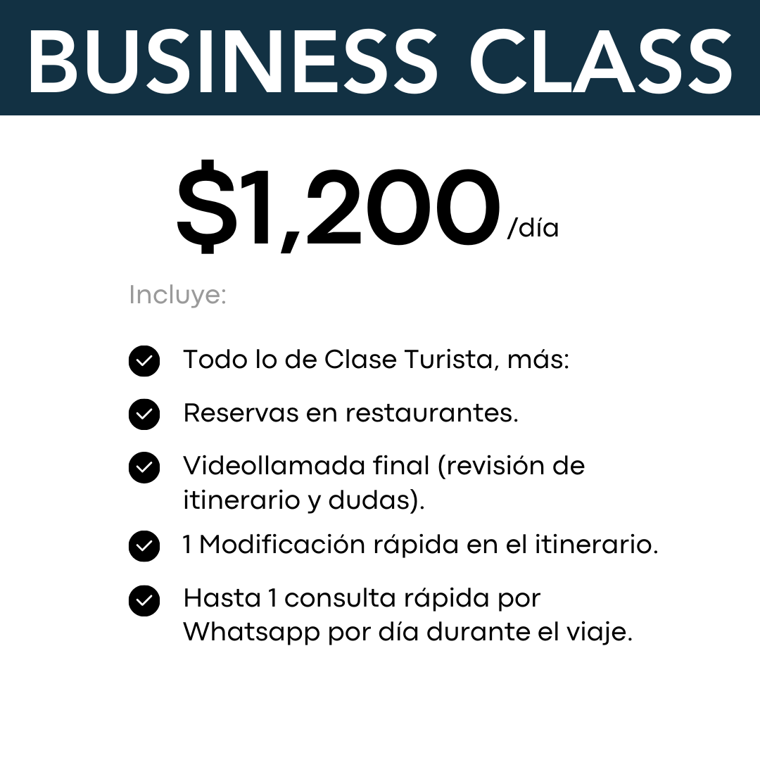 ¿Qué es Business Class?